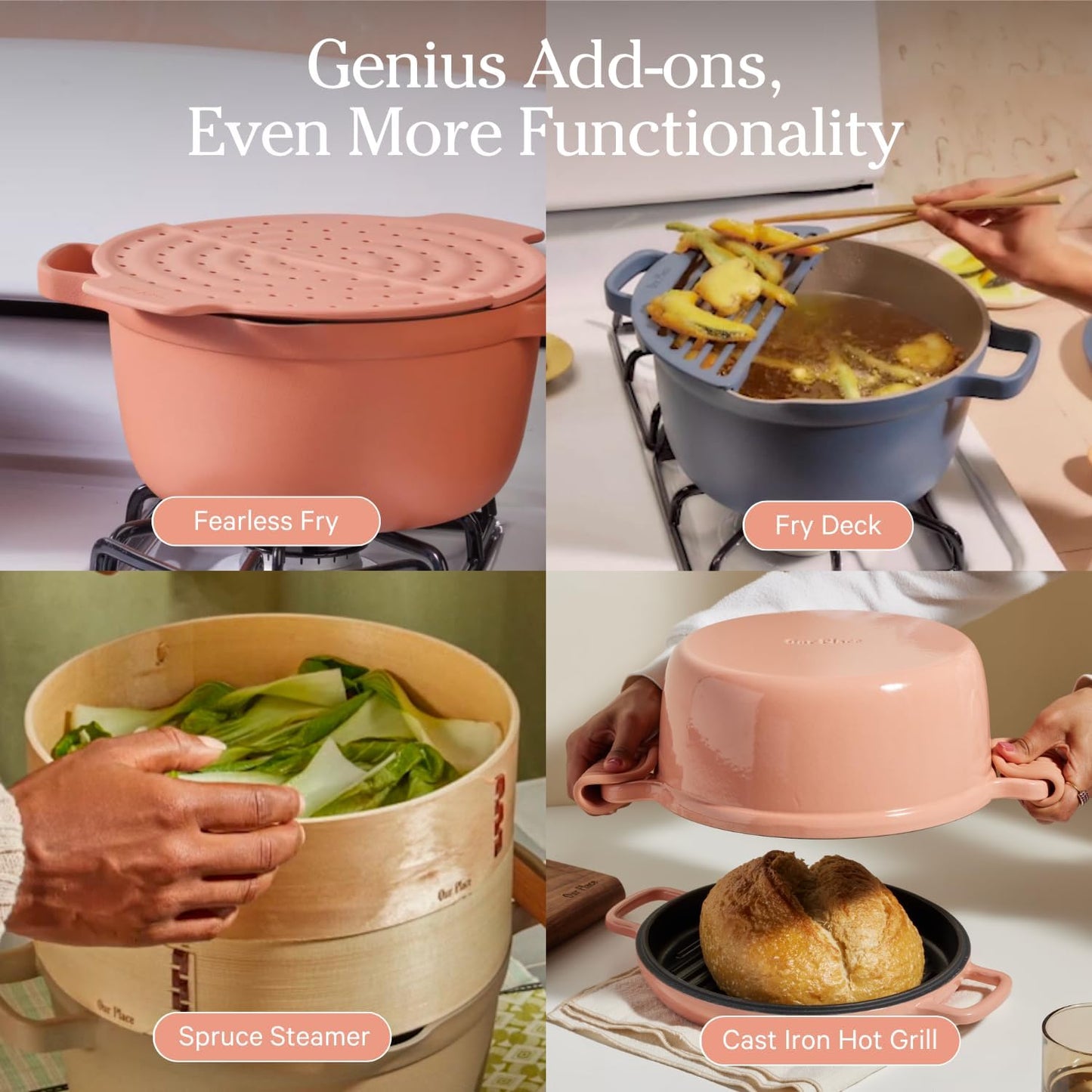 Perfect Pot - 5.5 Qt. Nonstick Ceramic Sauce Pan with Lid | Versatile Cookware for Stovetop and Oven | Steam, Bake, Braise, Roast | PTFE and Pfoa-Free | Toxin-Free, Easy to Clean | Steam