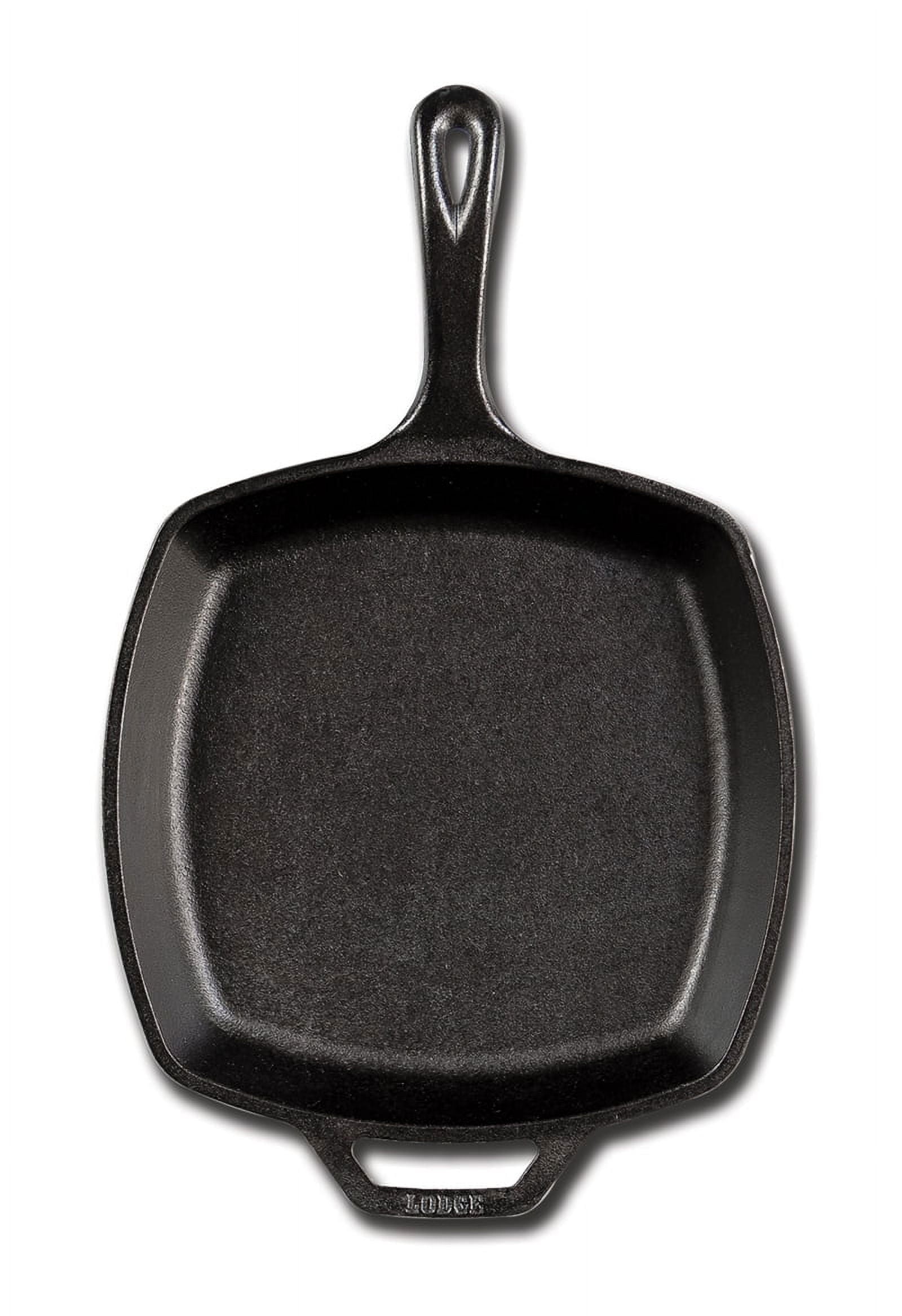 Cast Iron Logic  Pre-Seasoned Cast Iron Square Skillet 10 1/2"