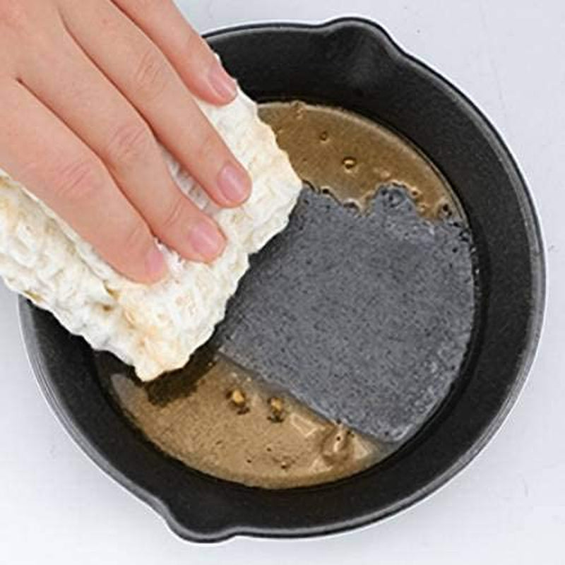 6 Inch Cast Iron Skillet, Frying Pan with Drip-Spouts, Pre-Seasoned Oven Safe Cookware, Camping Indoor and Outdoor Cooking, Grill Safe, Restaurant Chef Quality