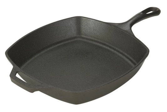 Cast Iron Logic  Pre-Seasoned Cast Iron Square Skillet 10 1/2"