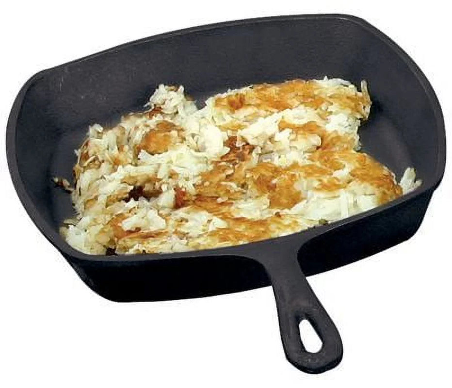 Cast Iron Logic  Pre-Seasoned Cast Iron Square Skillet 10 1/2"